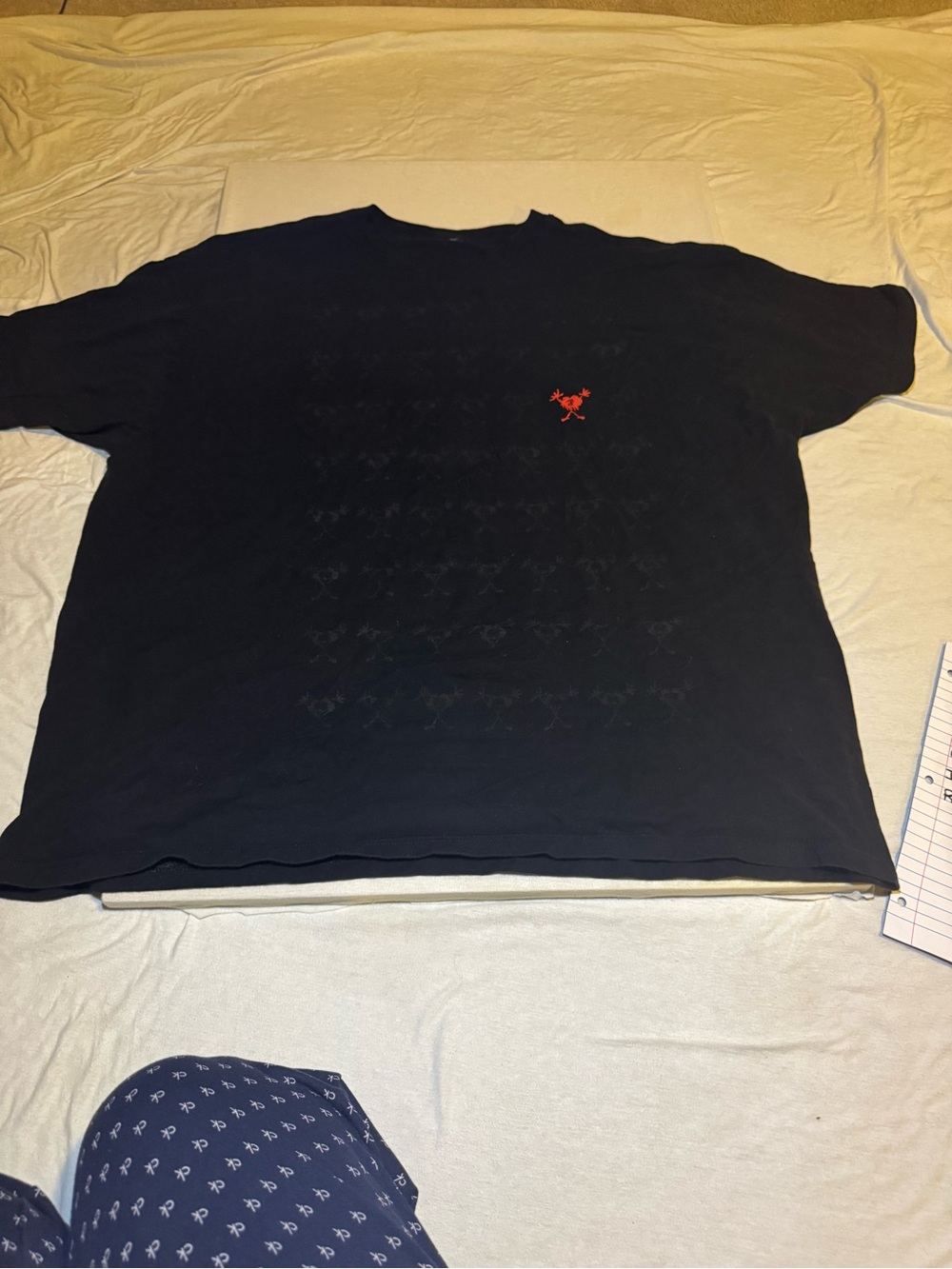 Pearl Jam Men's Black Short-Sleeve Tee with Red Chest Motif